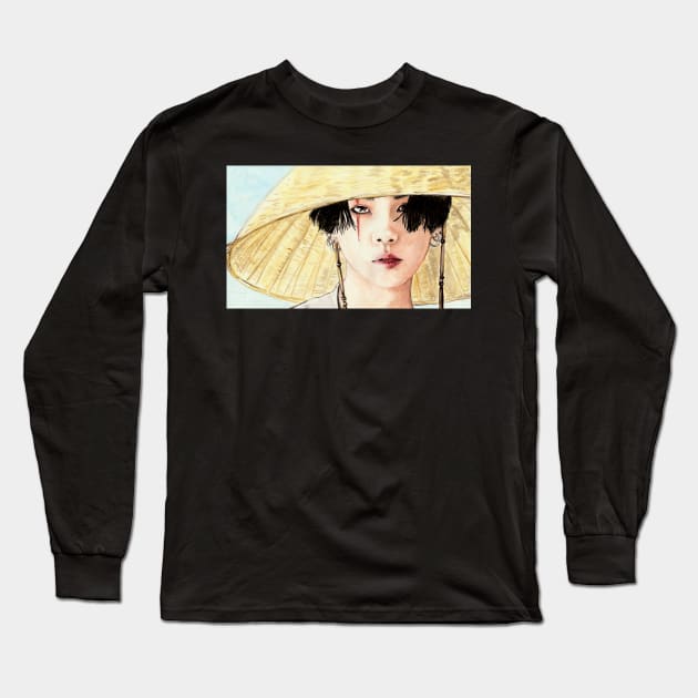 Daechwita Yoongi Long Sleeve T-Shirt by emopod